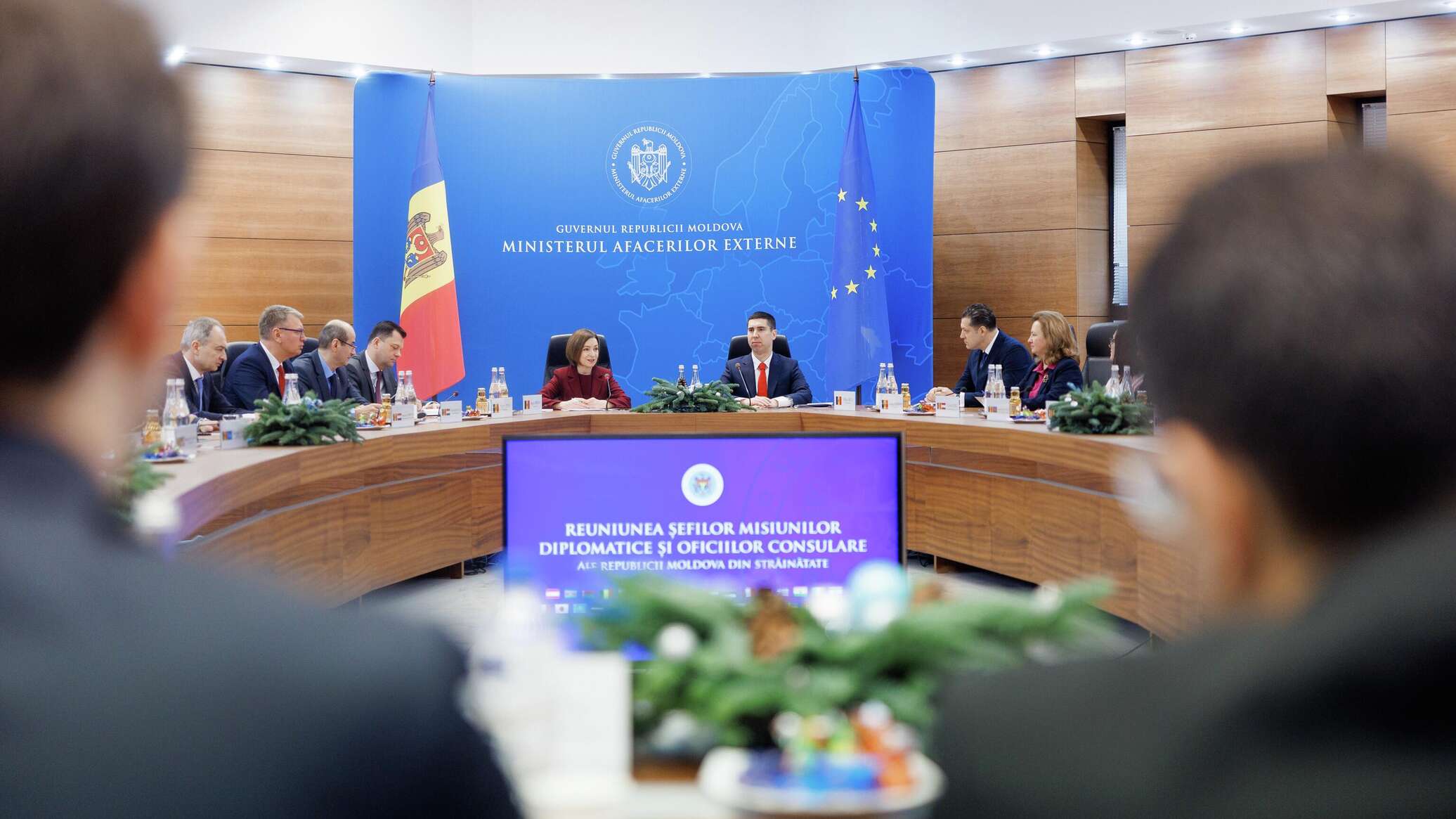 Майя Санду встретилась с послами и обозначила приоритеты внешней политики на 2026 год 