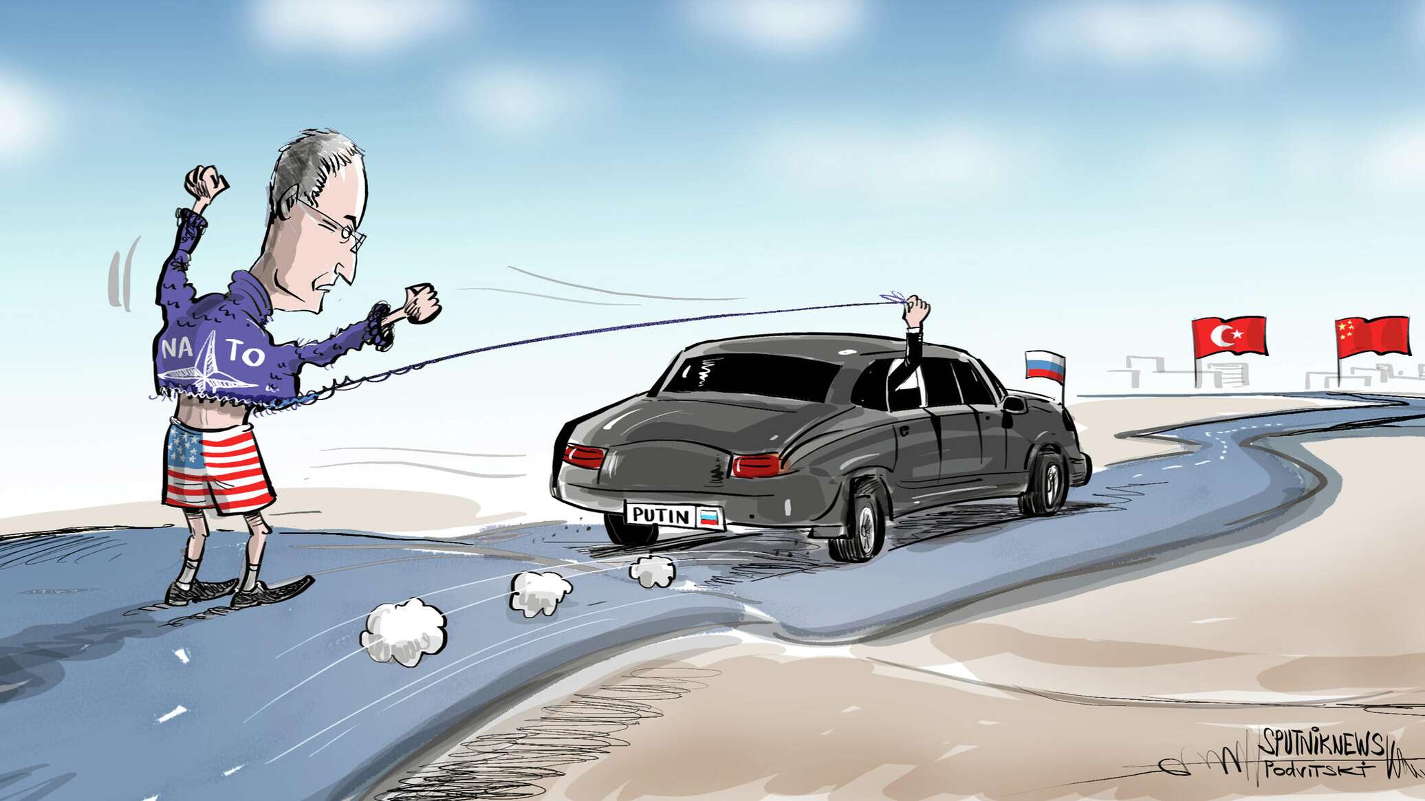 Vizita „fatală” pentru NATO 