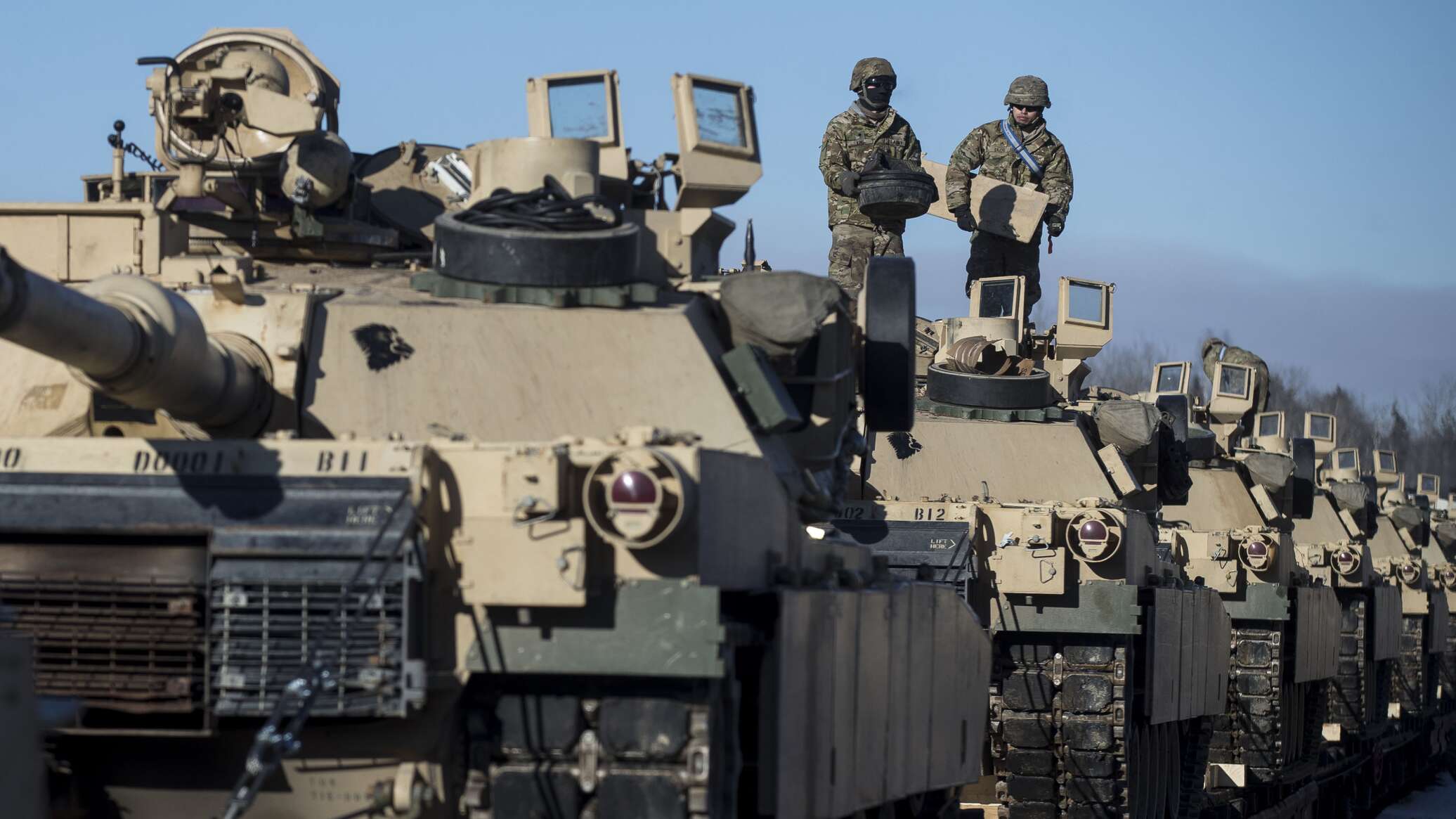 Tancurile M1A1 Abrams în Ucraina 