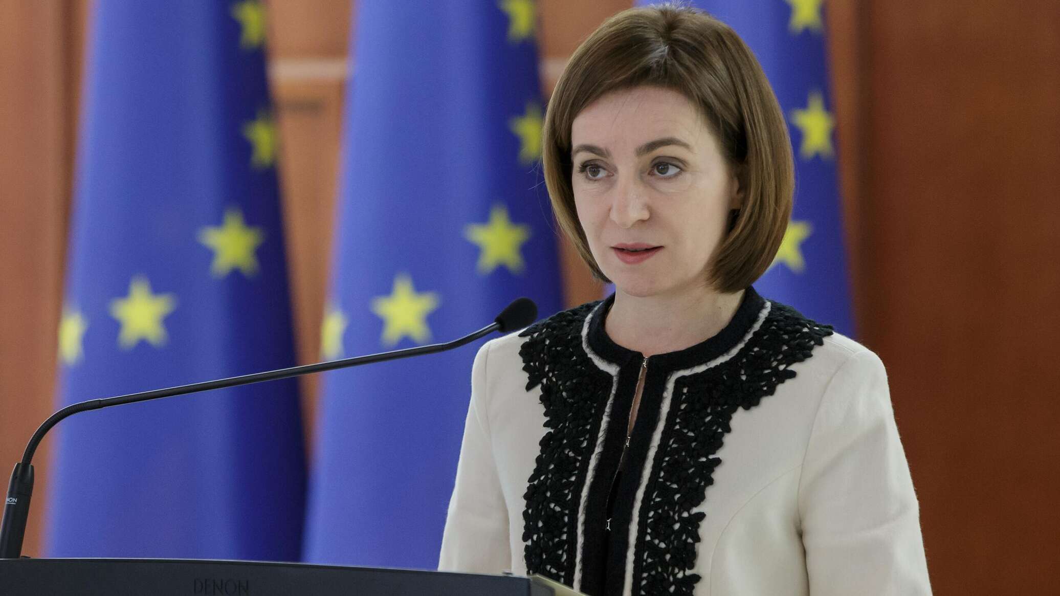Санду выступит на пленарном заседании Европейского парламента 