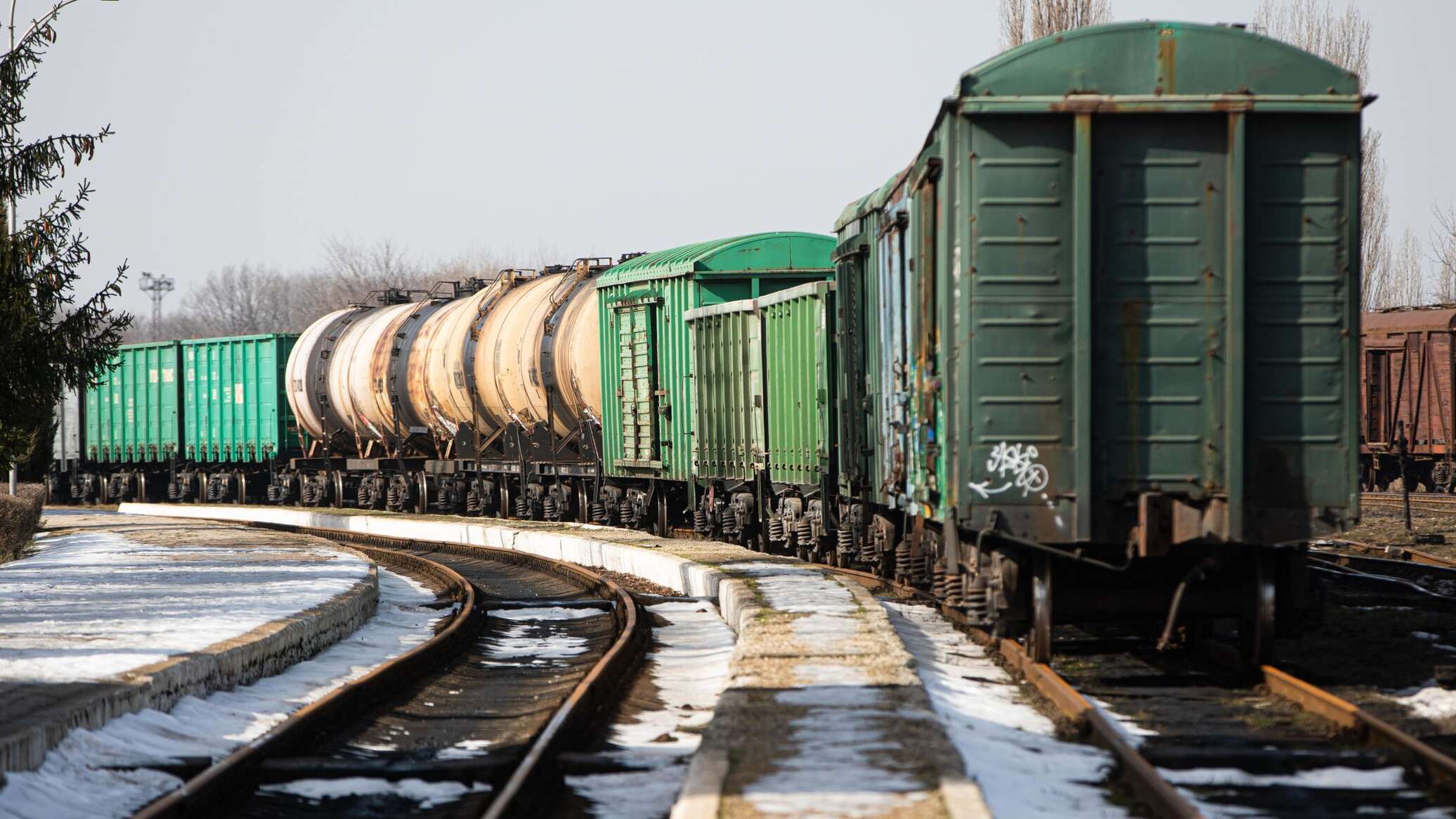 "Железная дорога Молдовы" провела тестовый запуск товарного состава с грузом в 3000 тонн 
