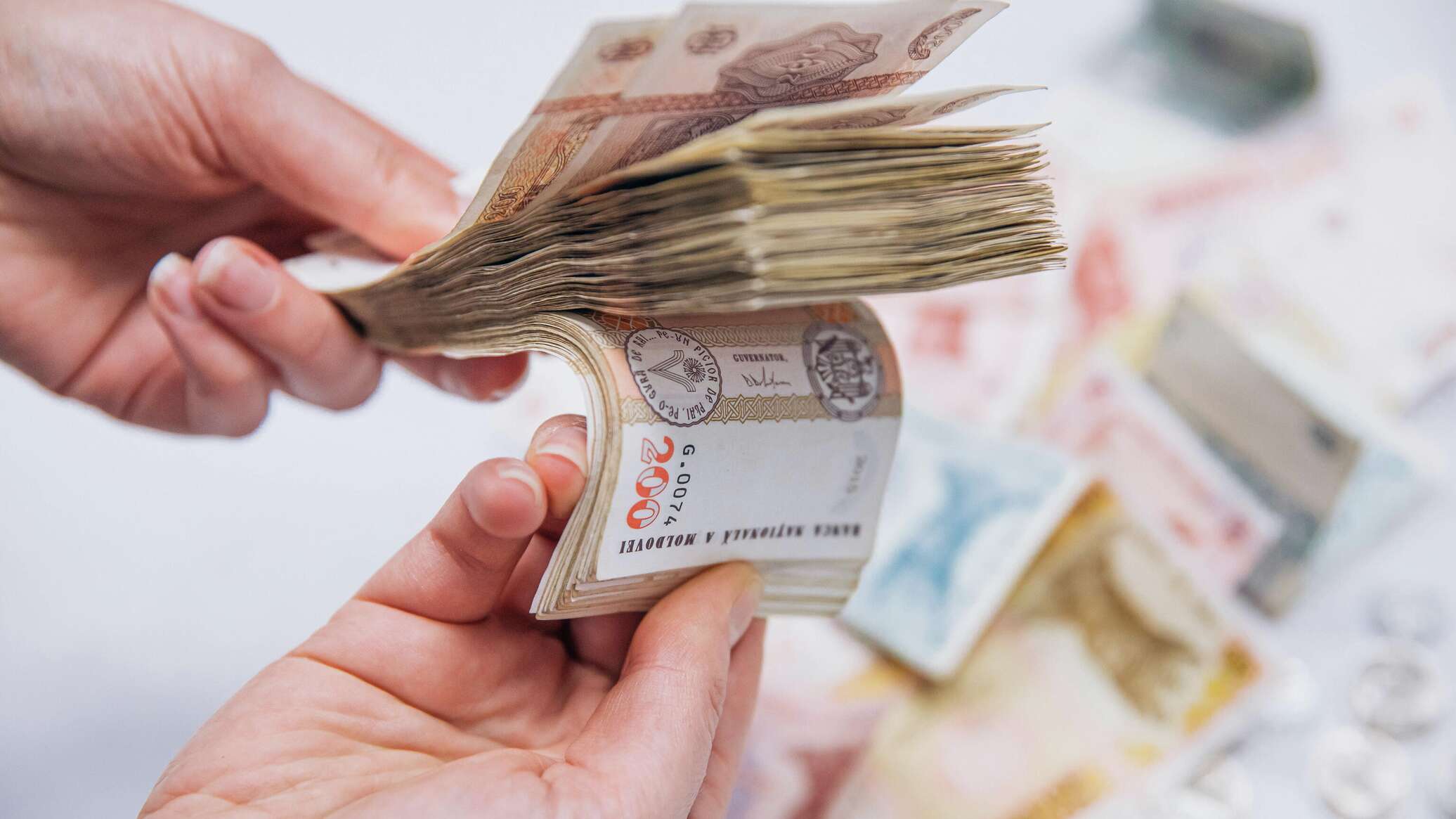 В Кишиневе отмечены случаи сбыта фальшивых банкнот 