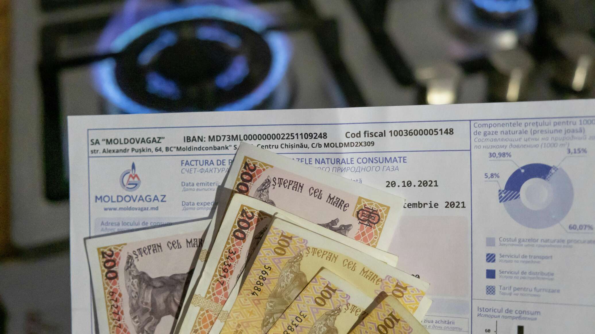 Жители Молдовы за три года переплатили за газ более полумиллиарда долларов &ndash; Филат  