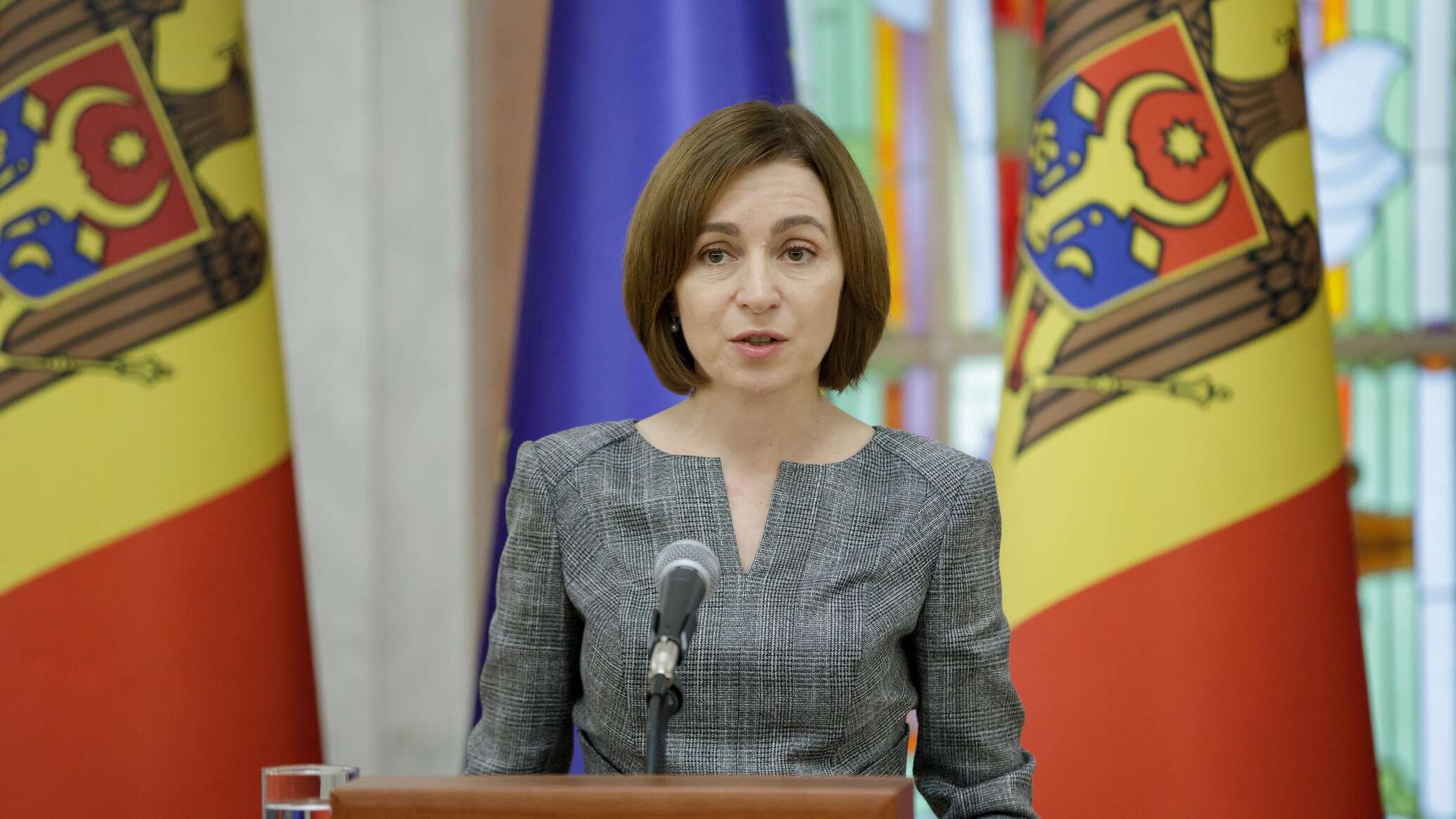 Sandu a negat că țara se va confrunta cu o schimbare de guvern &icirc;n primăvară 