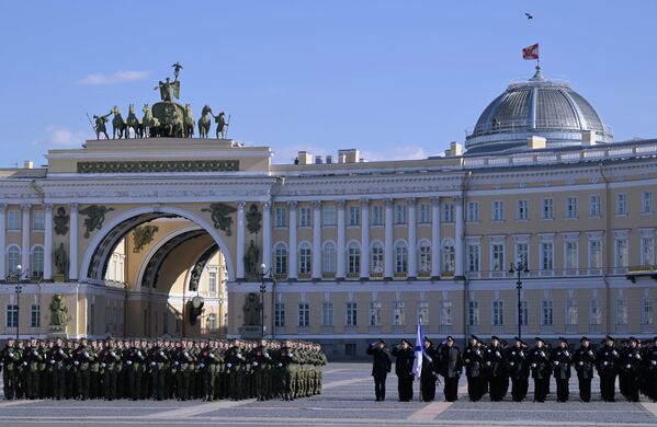 Репетиция Парада Победы в Санкт-Петербурге - 23.04.2026, Sputnik Молдова