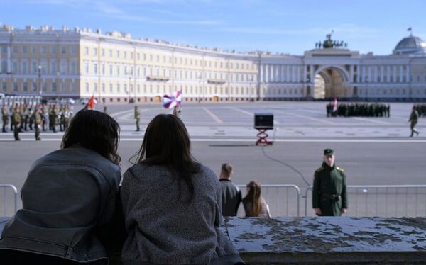 Репетиция Парада Победы в Санкт-Петербурге - 23.04.2026, Sputnik Молдова