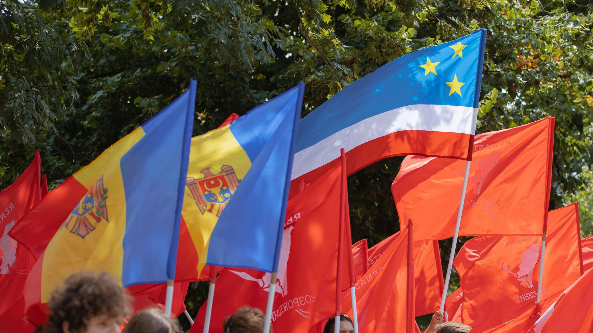 Протест против давления Кишинева на Гагаузию прошел в Комрате 