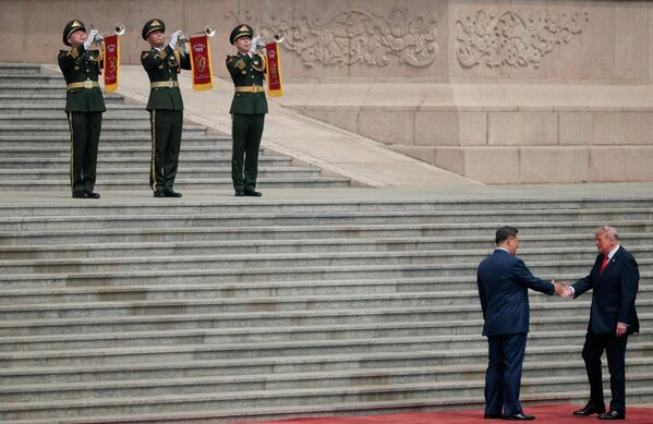 Исторический визит: Дональд Трамп встретился с Си Цзиньпином в Пекине - 14.05.2026, Sputnik Молдова