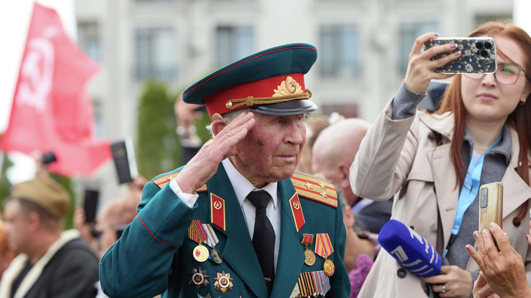 Звание Почетного жителя Кишинева присвоено ветерану ВОВ Василию Литвинову 