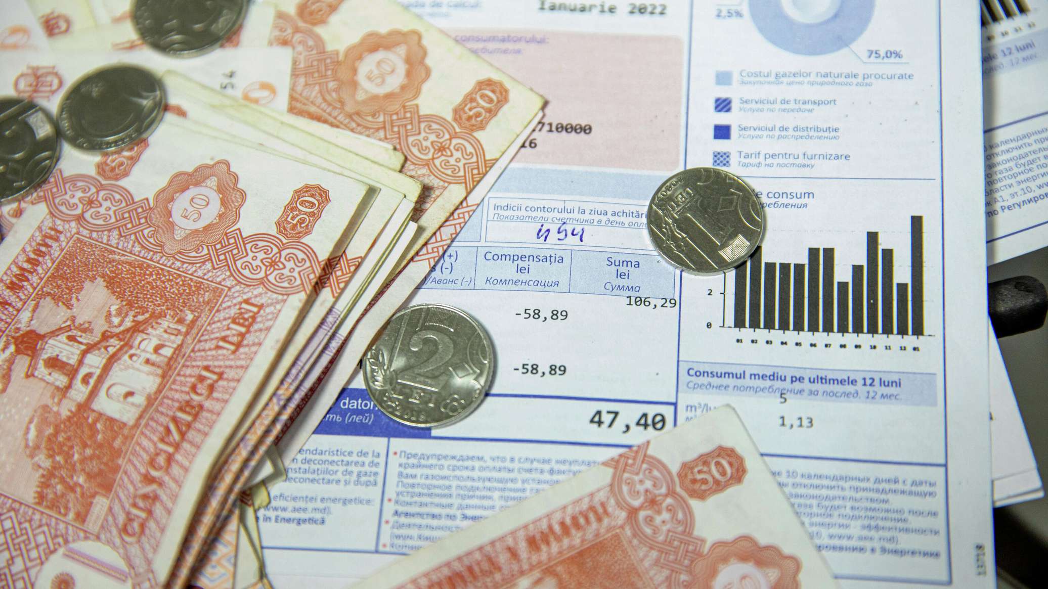 Новые тарифы на газ и отопление могут вступить в силу в Молдове с 1 октября 